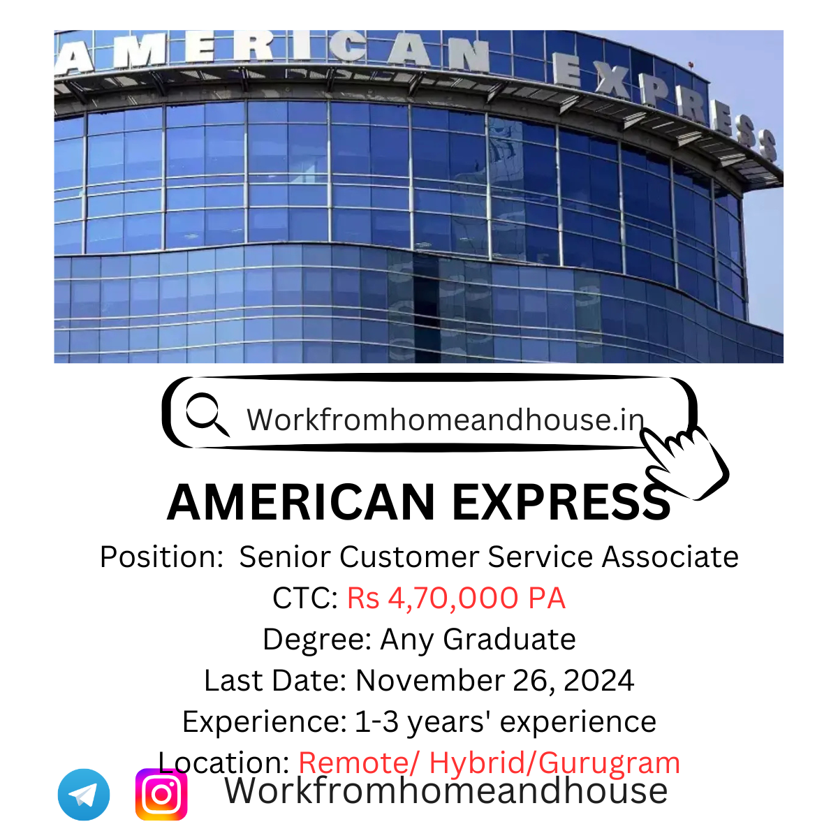 American Express Work from Home Jobs 2024 | Associate.