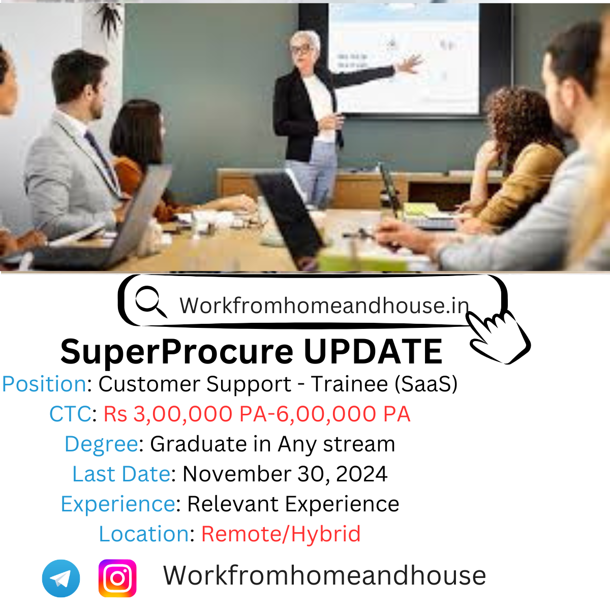 “SuperProcure 2024 Work from Home Jobs | Customer Support Position”