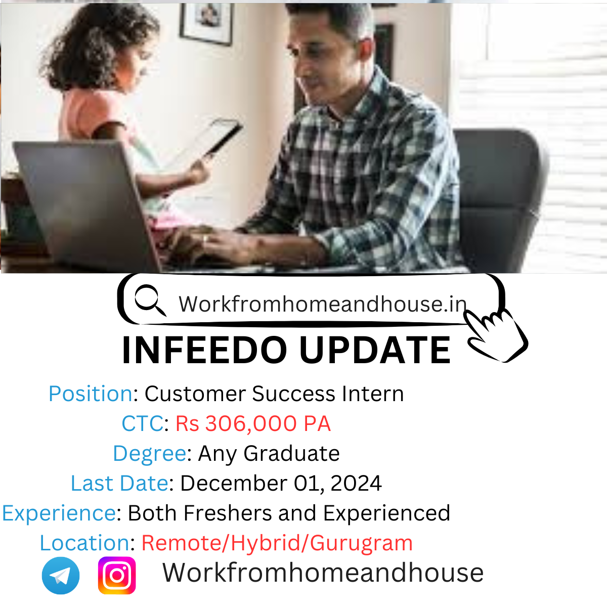 InFeedo 2024 Work from Home Jobs | Customer Success Internship