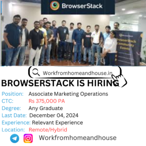 A team of professionals collaborating remotely, showcasing BrowserStack's work-from-home environment.