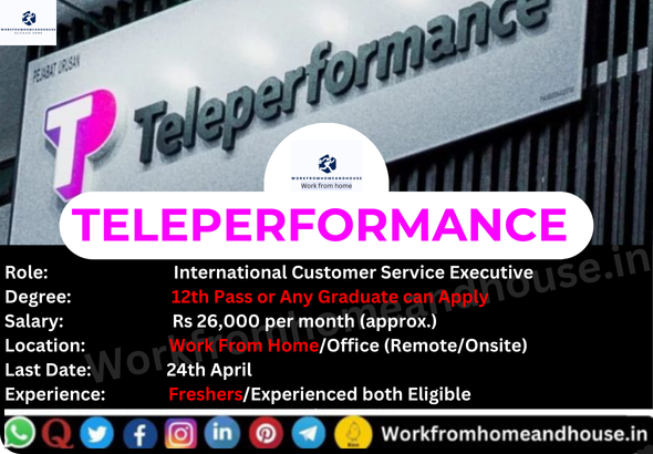 Teleperformance Hiring 2025 β Work From Home & Office Jobs | Apply Online Now
