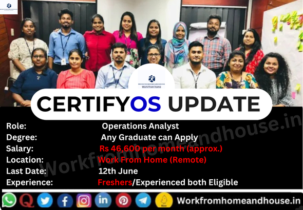 CertifyOS Hiring Remote Operations Analysts - Work From Home Job Opportunity 2025