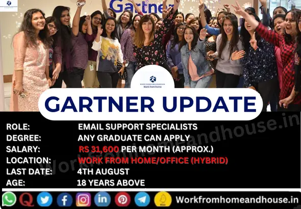 Gartner hiring Email Support Specialist Work From Home Hybrid 2025