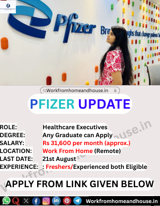 Pfizer hiring work from home healthcare executives 2025