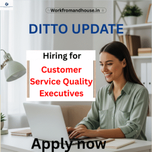 	Ditto Remote Job Opportunity for Quality Executives