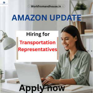 	Amazon Work From Home Transportation Representative Job Opportunity